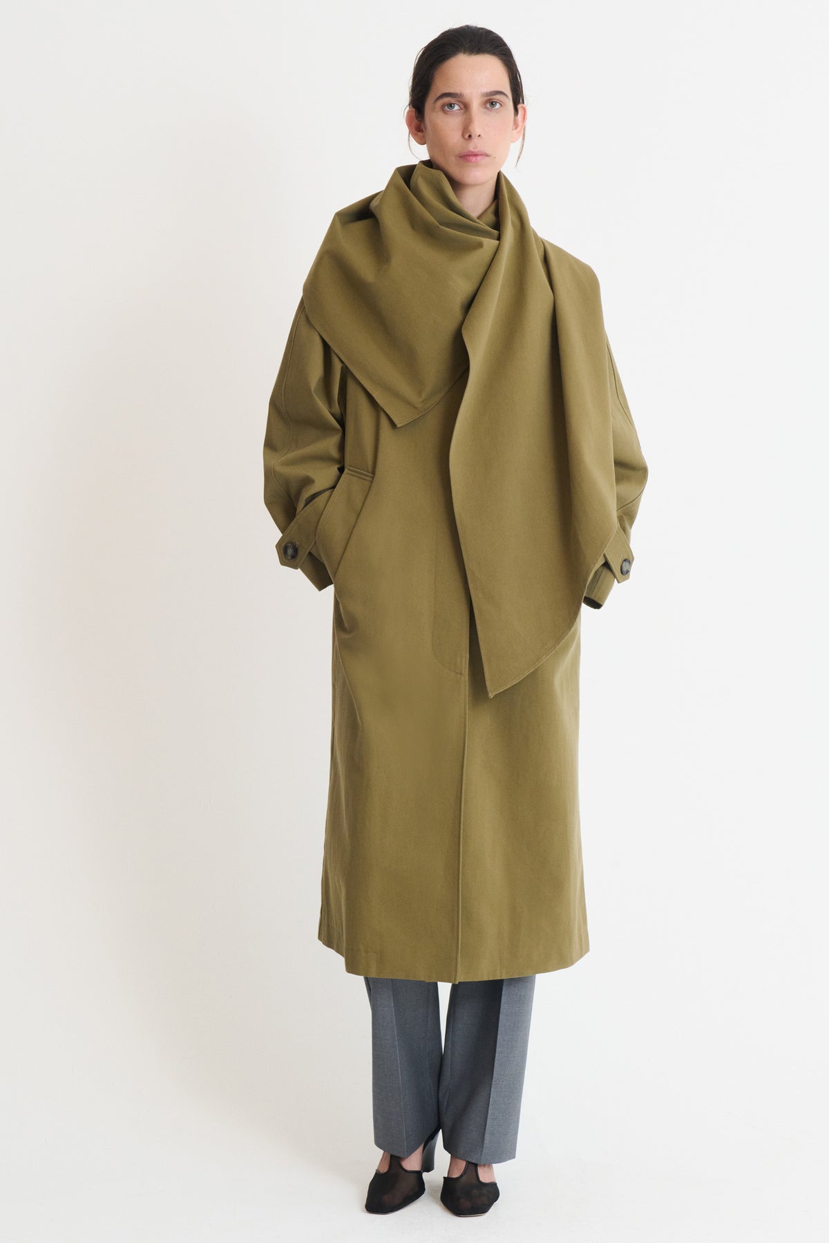 Trench Brume Kaki