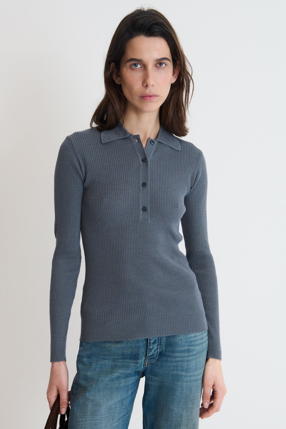 Polo Ecume Gris