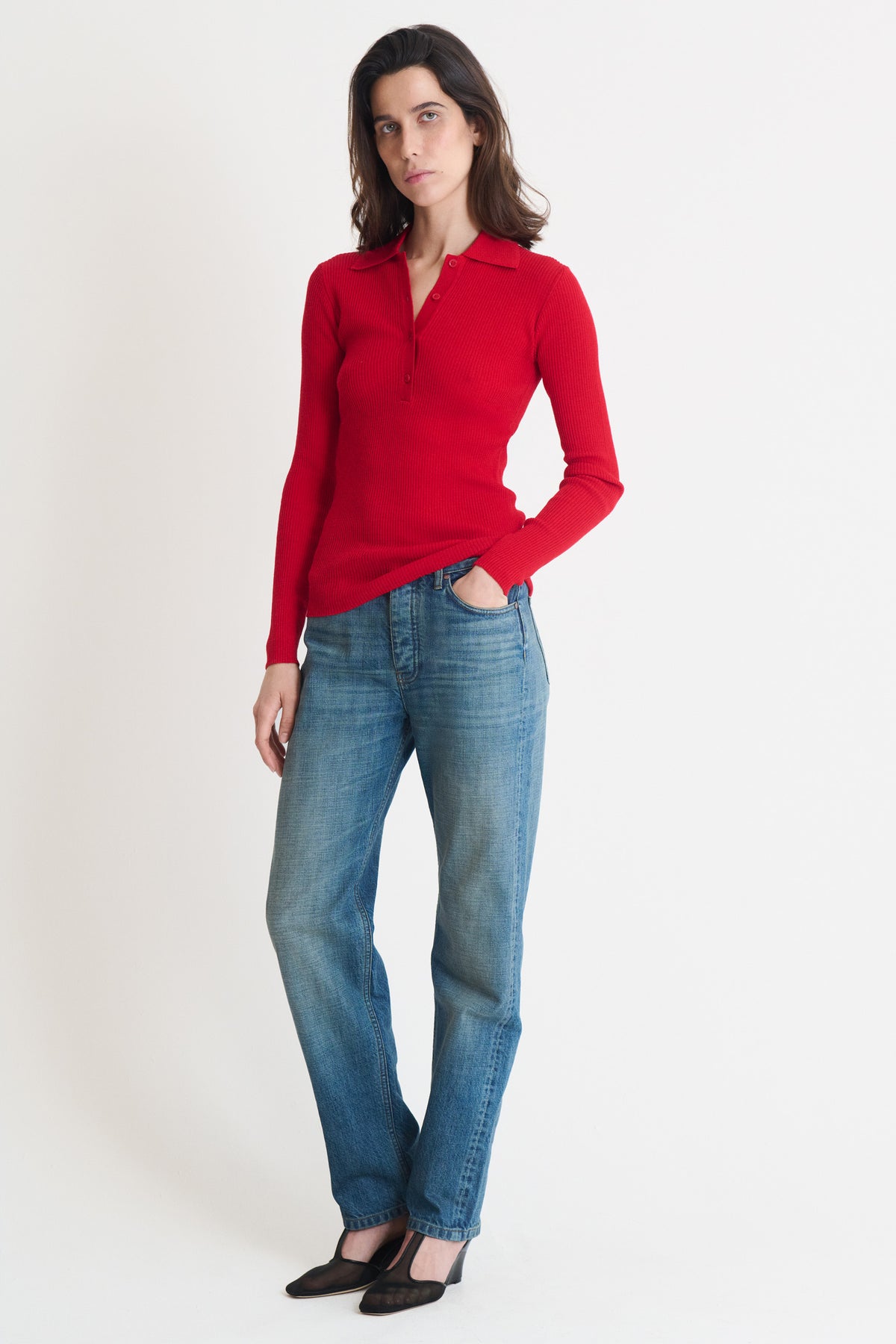 Ecume Red Polo