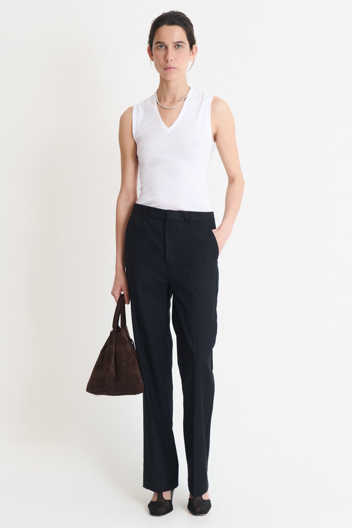 Pantalon Halo Noir