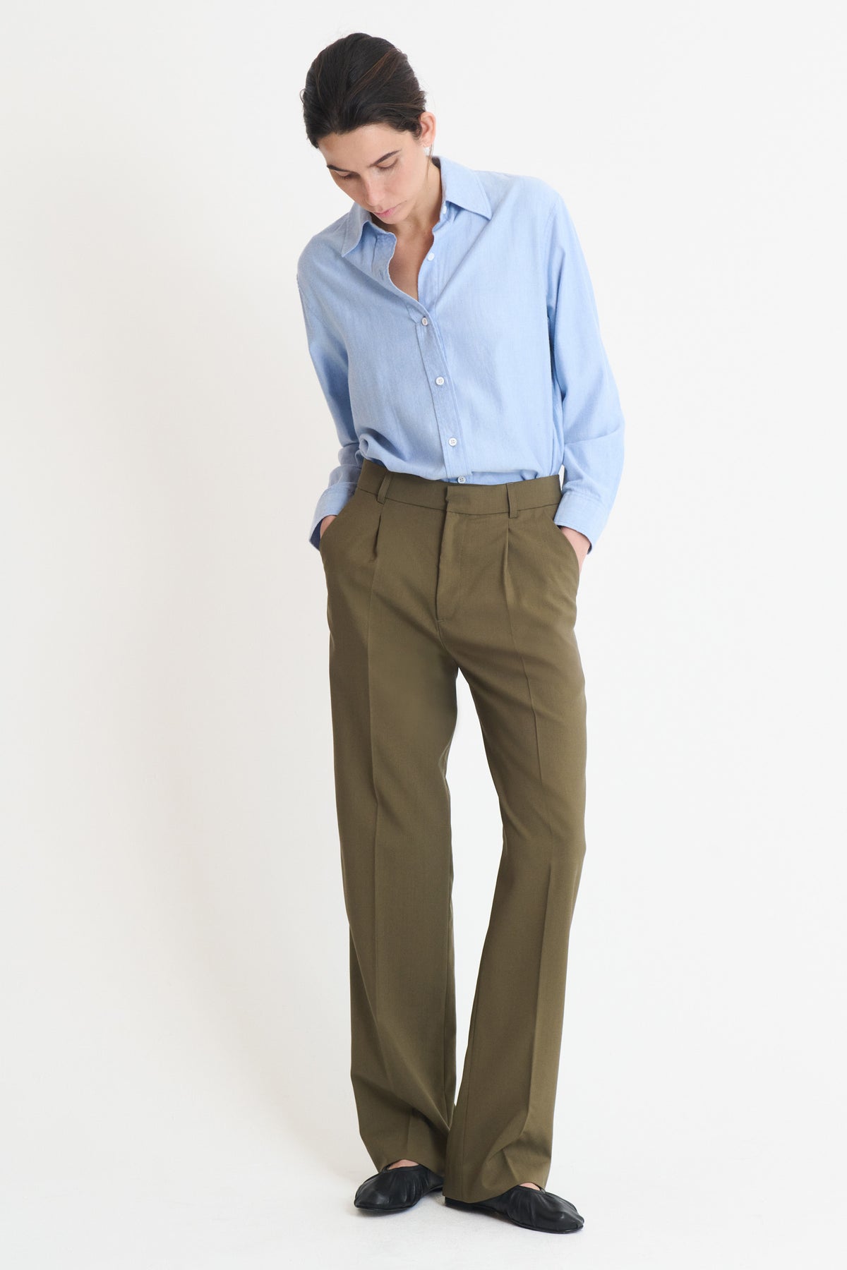 Pantalon Julia Taupe