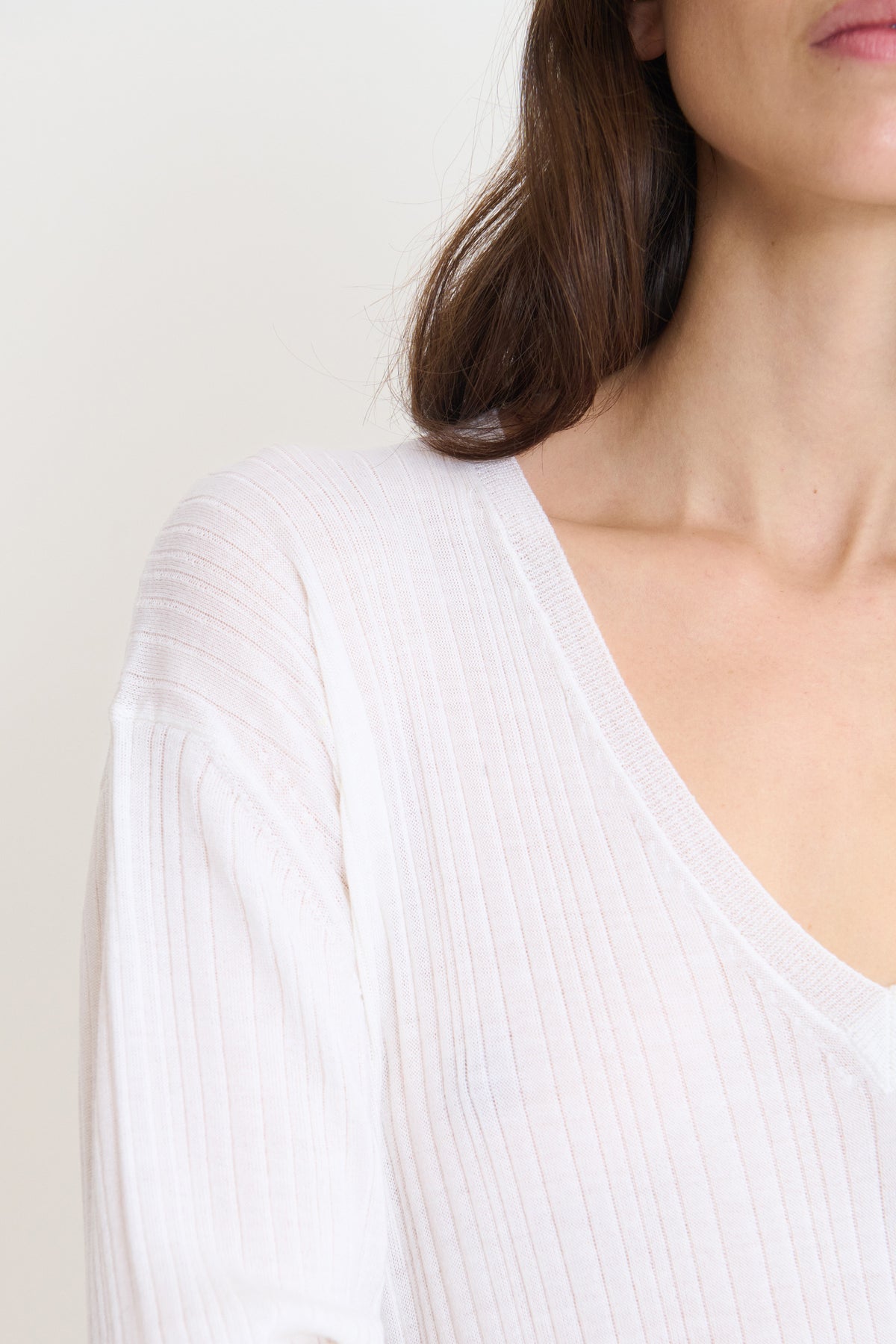 Pull Mirage écru