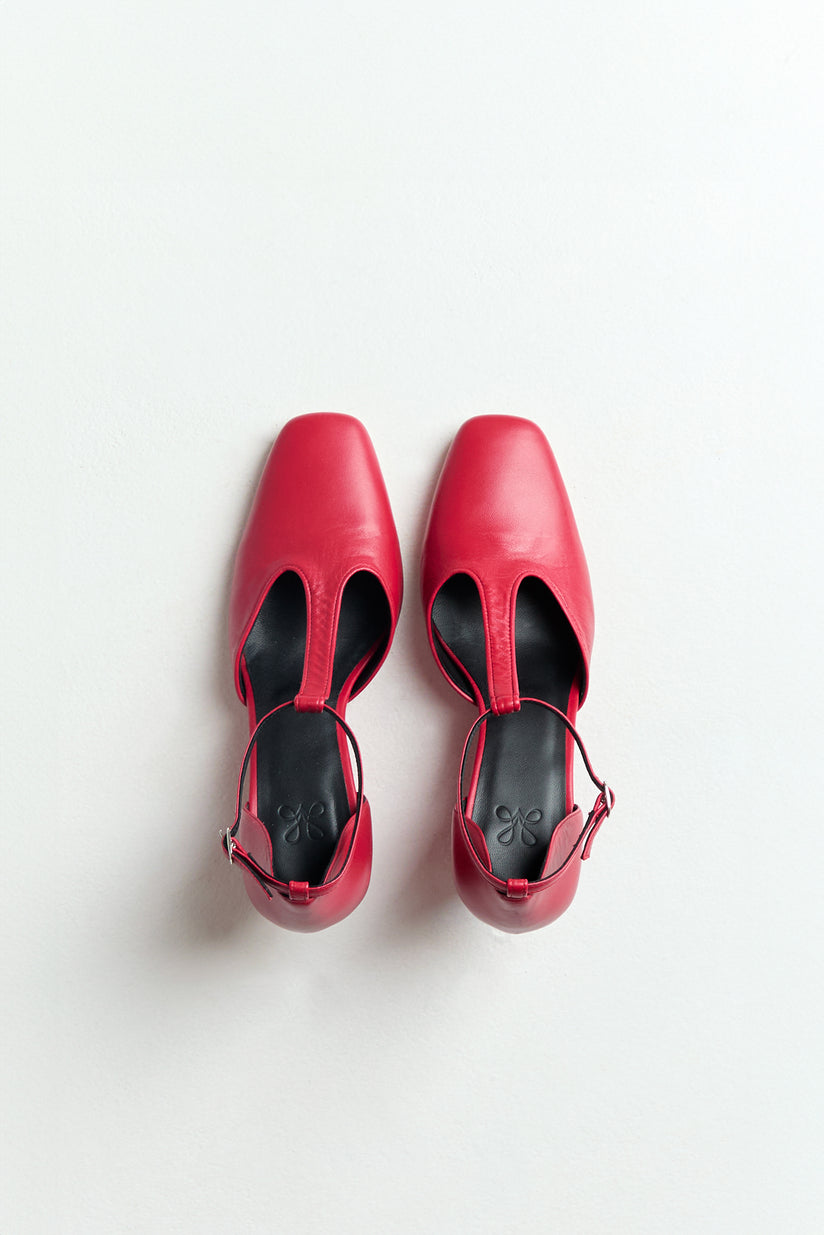 Chaussures Salome Rouge
