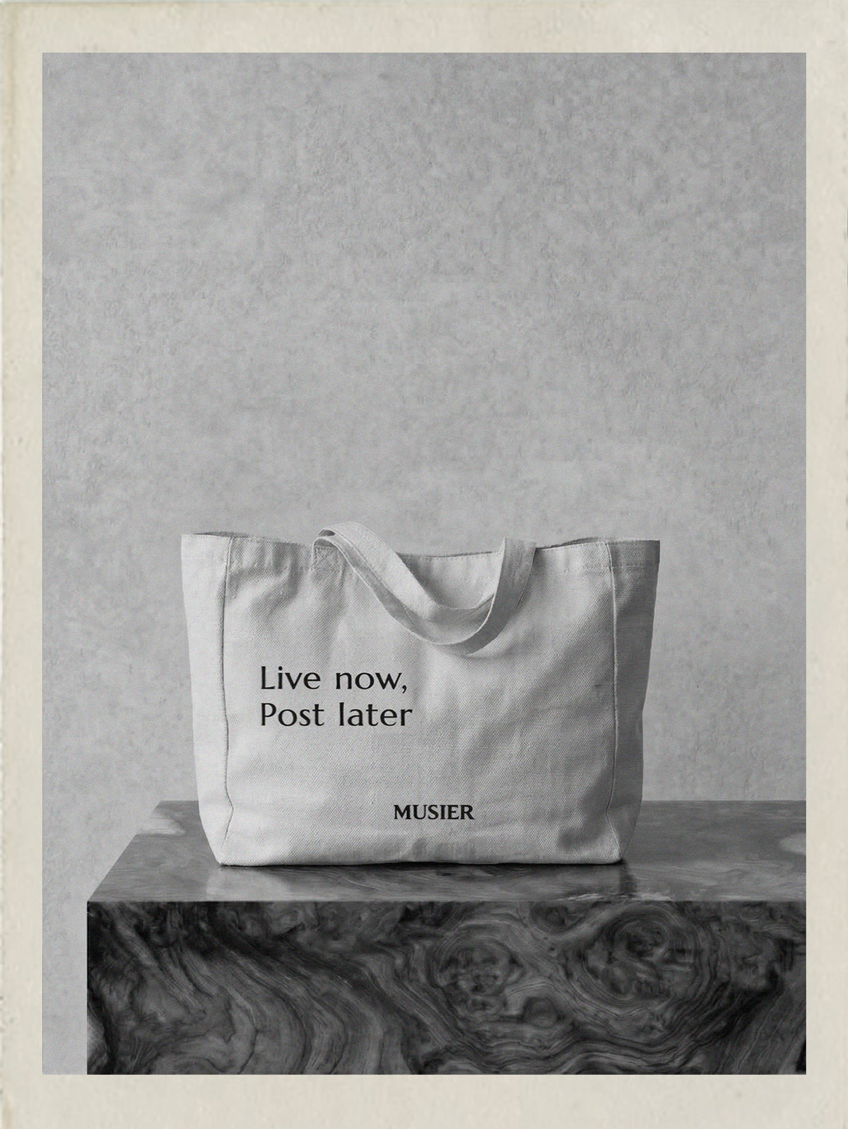 Tote bag Musier