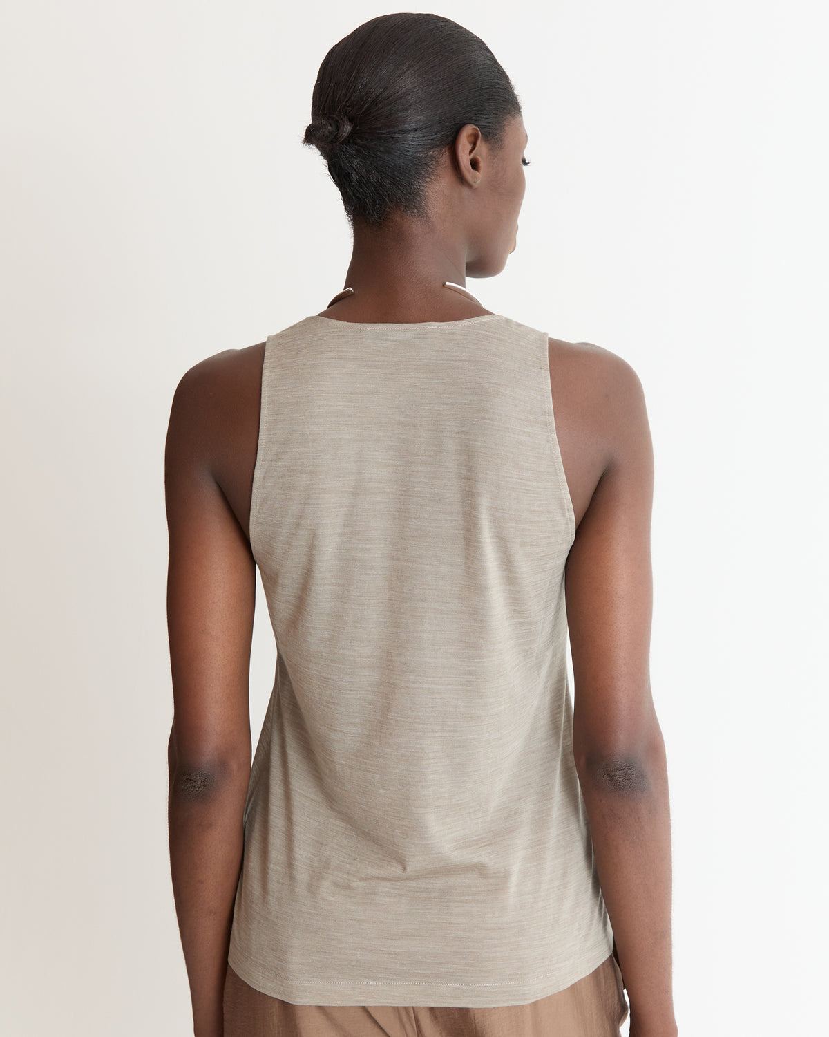 Debora Taupe Tank Top
